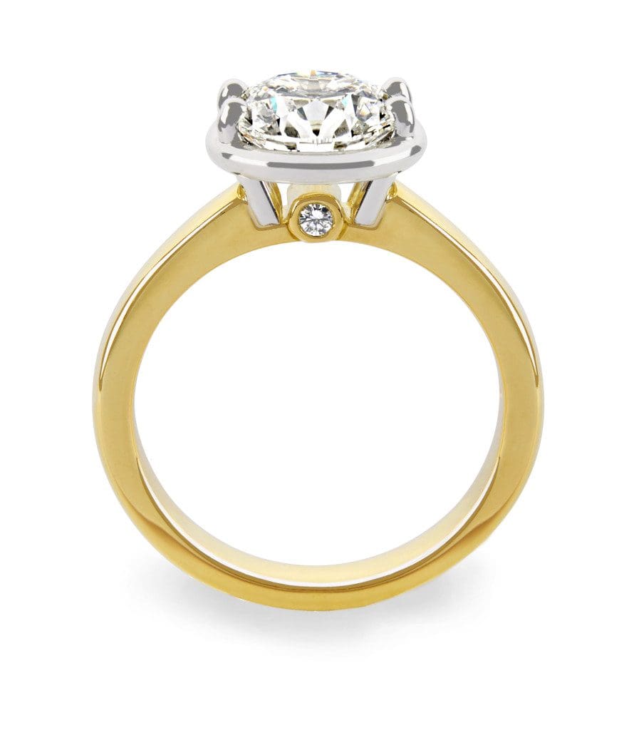 Luna Diamond Ring © - Brown Goldsmiths - Freeport, Maine