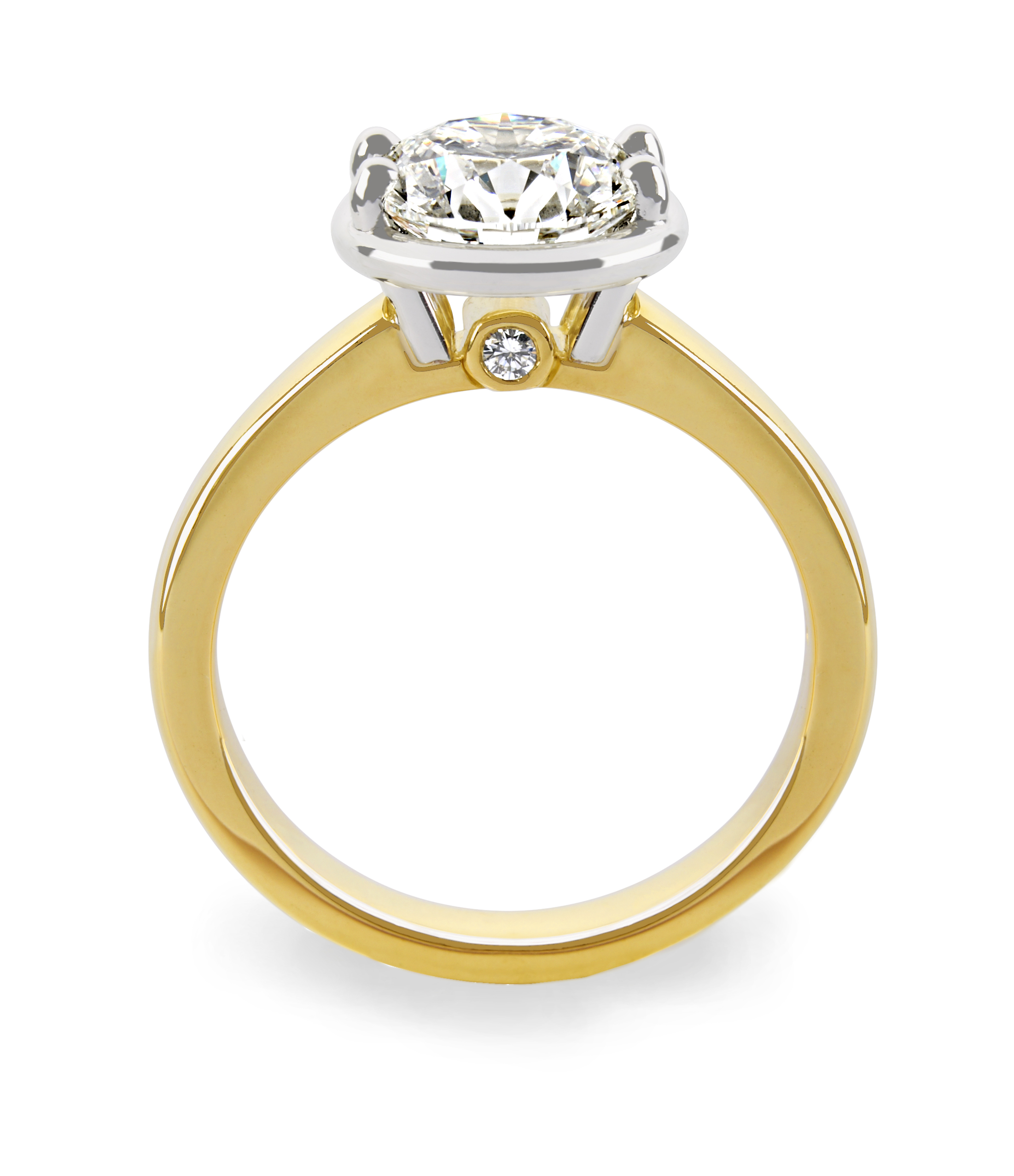 Luna Diamond Ring © Brown Goldsmiths Freeport Maine