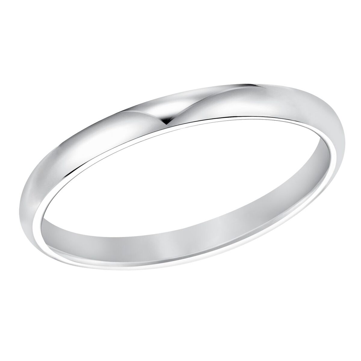 Low Dome Wedding Band