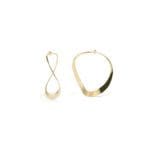 Curvy Hoop Earring