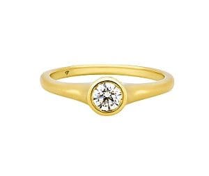 Bezel Diamond ring