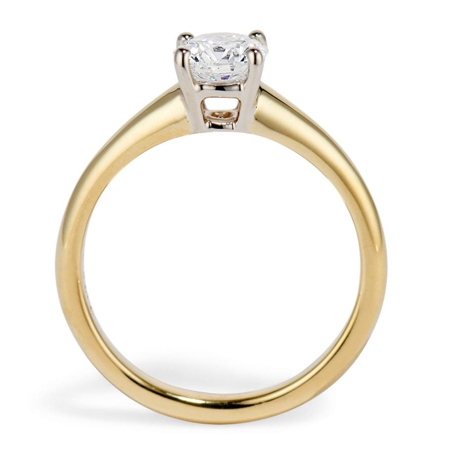 gold simplicity ring