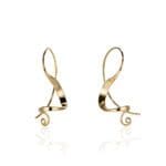 Forged Clef Earrings