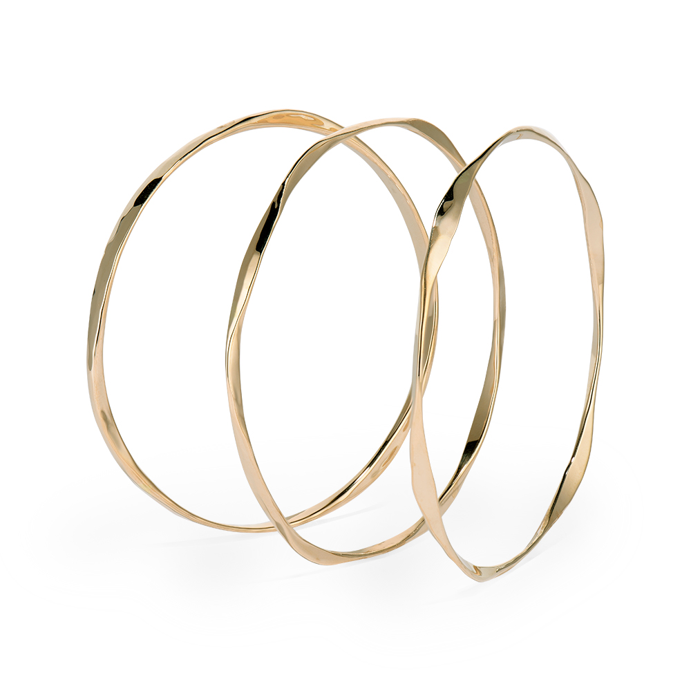 bronzed Viking arm ring | reverse twist mild steel + bronze | Uruz Metals