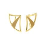 olympian bow earrings - artemis collection