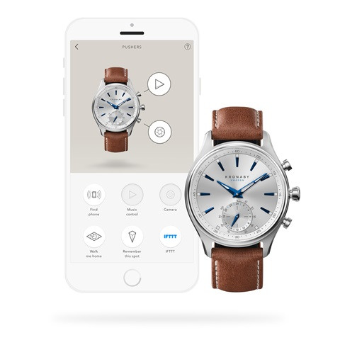 Kronaby Sekel #S3122-1 Hybrid Smartwatch 280014 App