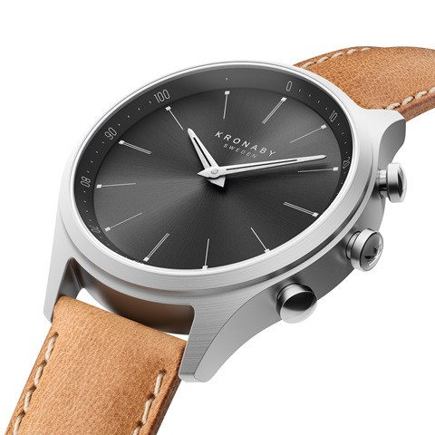 Kronaby Sekel #S3123-1 Hybrid Smartwatch 280018 side