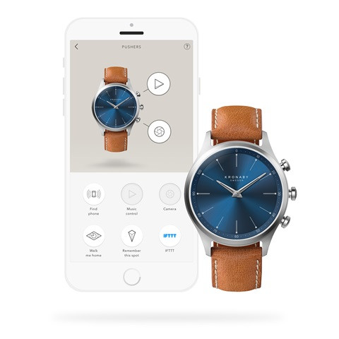 Kronaby sekel-41mm-S3124 Smartwatch #280017 watch App