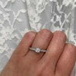 1.0cttw Diamond Solitaire Ring