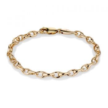 teardrop chain bracelet