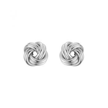 Love Knot post earrings Sterling Silver 7mm 265659