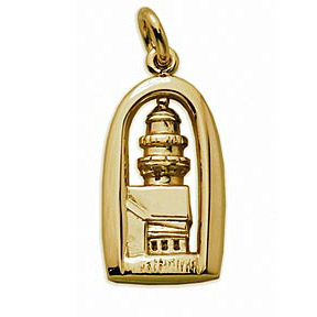 Two Lights Lighthouse Charm