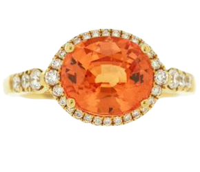 160563 - Spessartite Garnet Ring