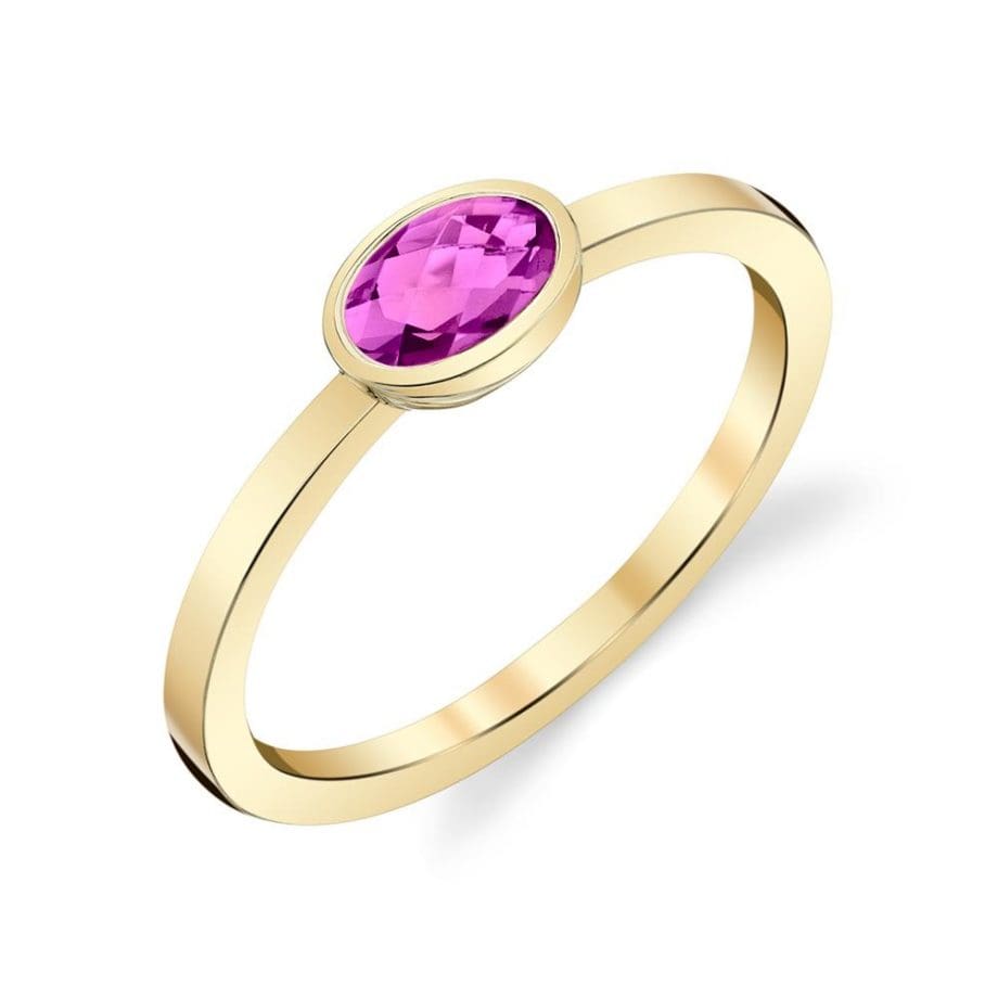 170559 - 20720m1-RPT-14K - Pink Tourmaline Ring