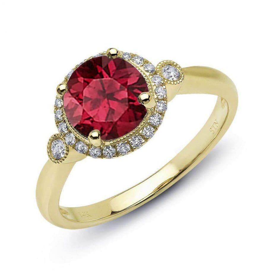 120681 - Ruby and Diamond Ring