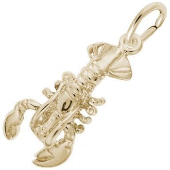 0506 - 240119 - Lobster Charm with Movable Claws