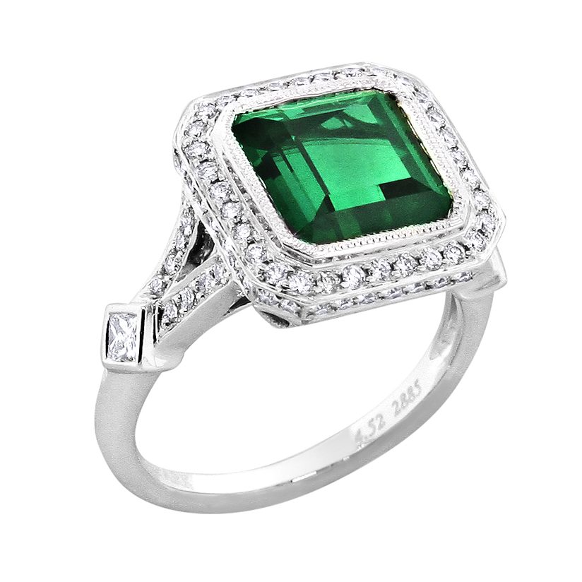 22885-GT - 160583 - Green Tourmaline Ring