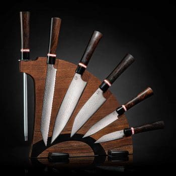 K20-EW - 350892 - Culinary Knives - Kultro Gourmet Ebony W Set