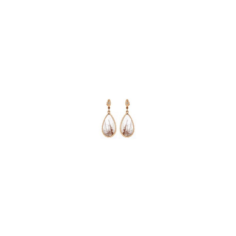 PE-CAD-MATRIX - 393150 - Quartz Drop Post Earrings
