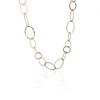 Large Oval Multi Link Necklace