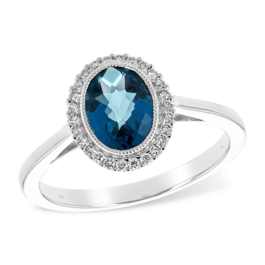 D5633 - 170575 - London Blue Topaz Ring