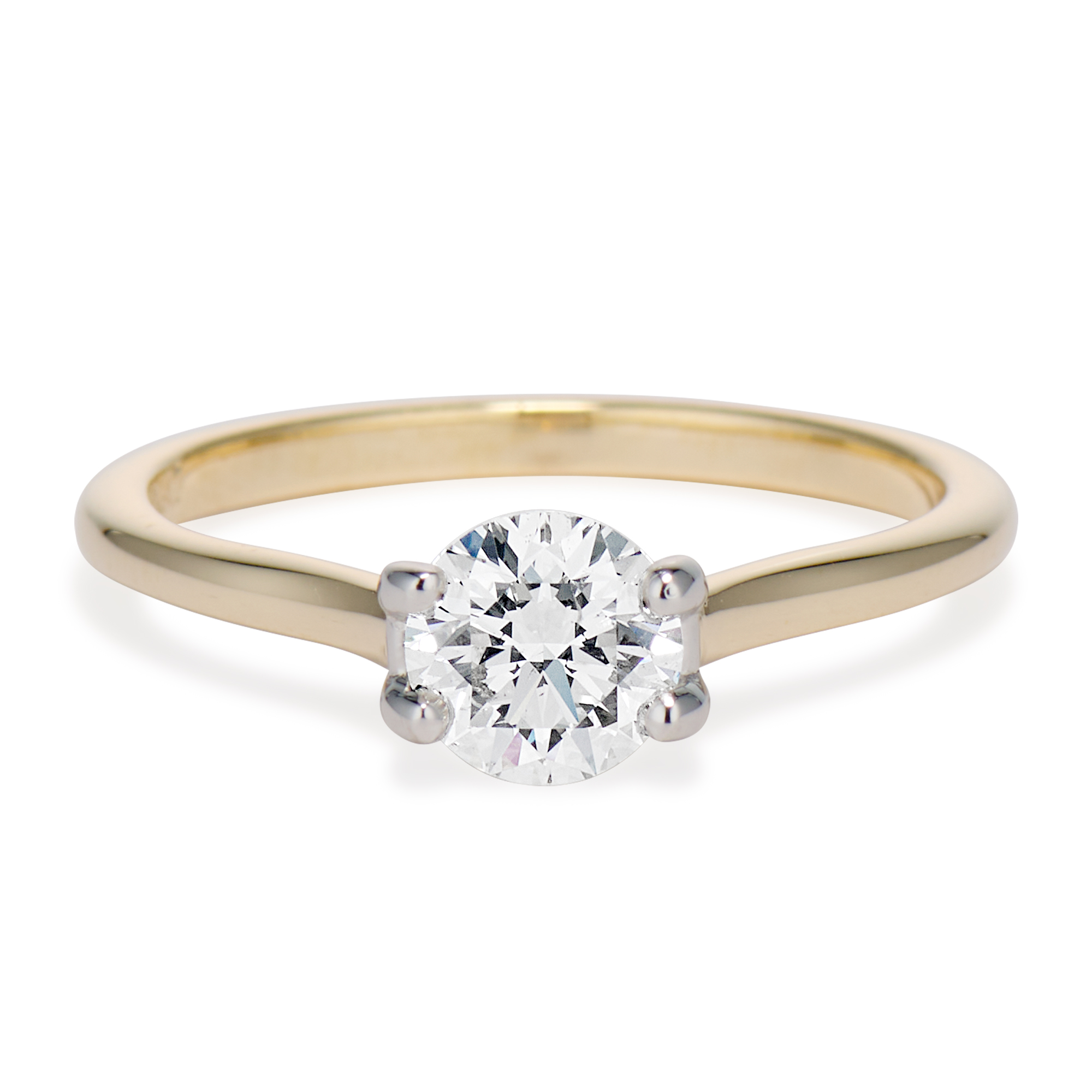 4 Carat Cushion Cut Natural Diamond Engagement Ring - Ariel Jewelry