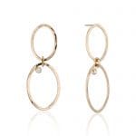 Multi Link Earrings with Diamonds 201261