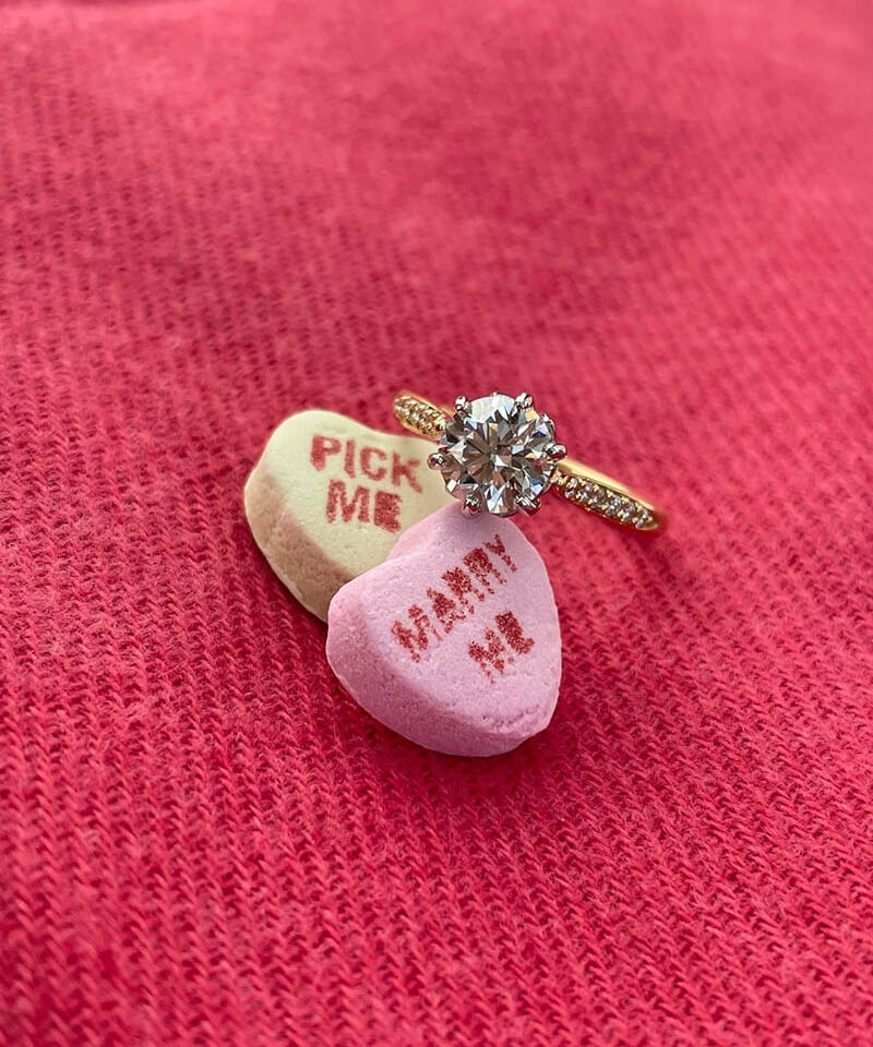Jubilee Ring Valentine Candy hearts