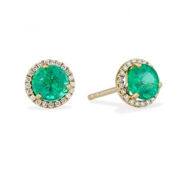 140971 - Emerald Stud Earrings