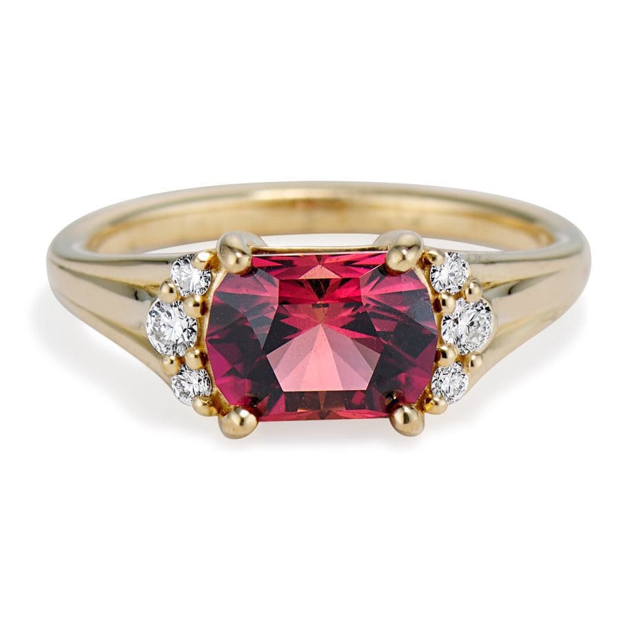 160545 Pink Tourmaline Ring