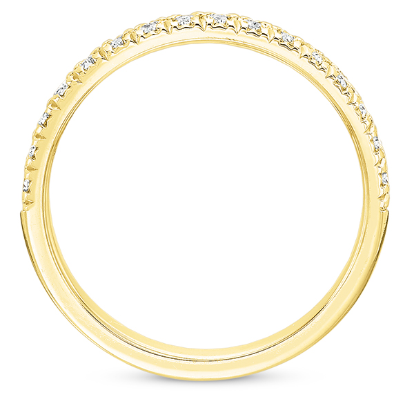 New Aire Diamond Band 6294Y_c3 through the finger view in 18k yellow gold