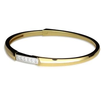 Pascal Lacroix Tahoe diamond bracelet two-tone gold