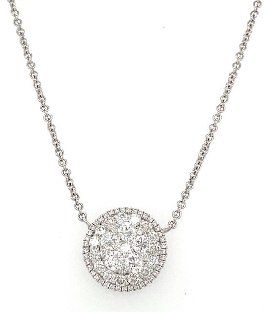 165-31 Diamond Pendant Necklace