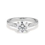 100-697 Diamond Jubilee Ring in Platinum