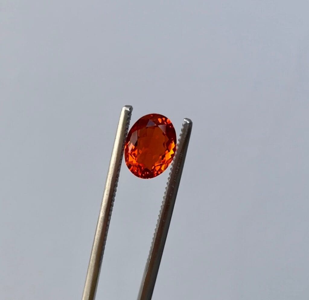 Mexican Fire Opal 1.32ct Oval 9x7mm $460