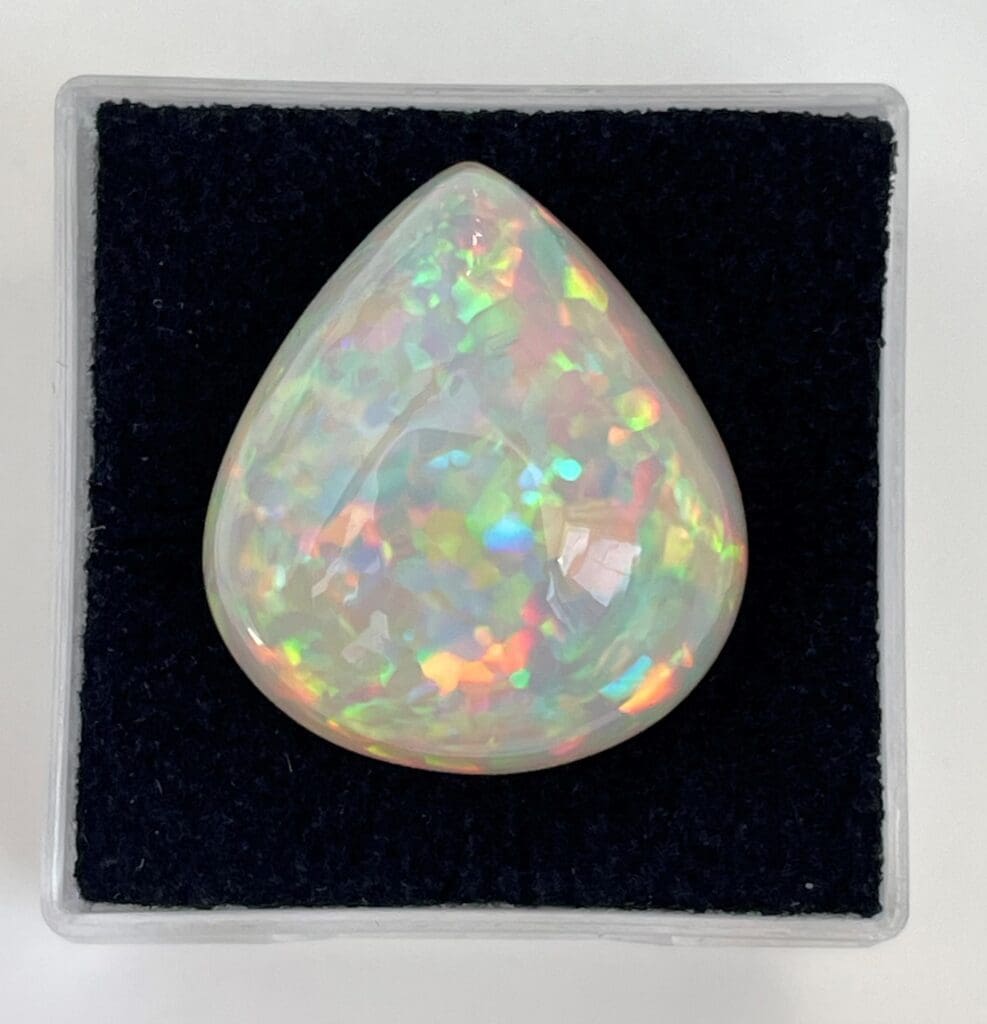 Ethiopian Opal Pear Shape 12.75ct