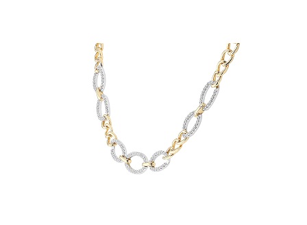 Diamond Link Necklace N8379