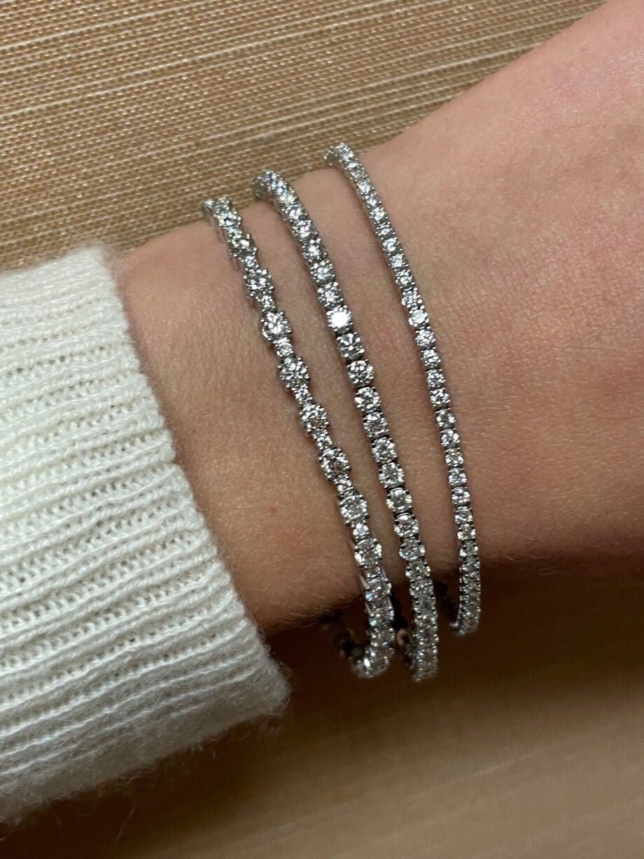 diamond tennis bracelets