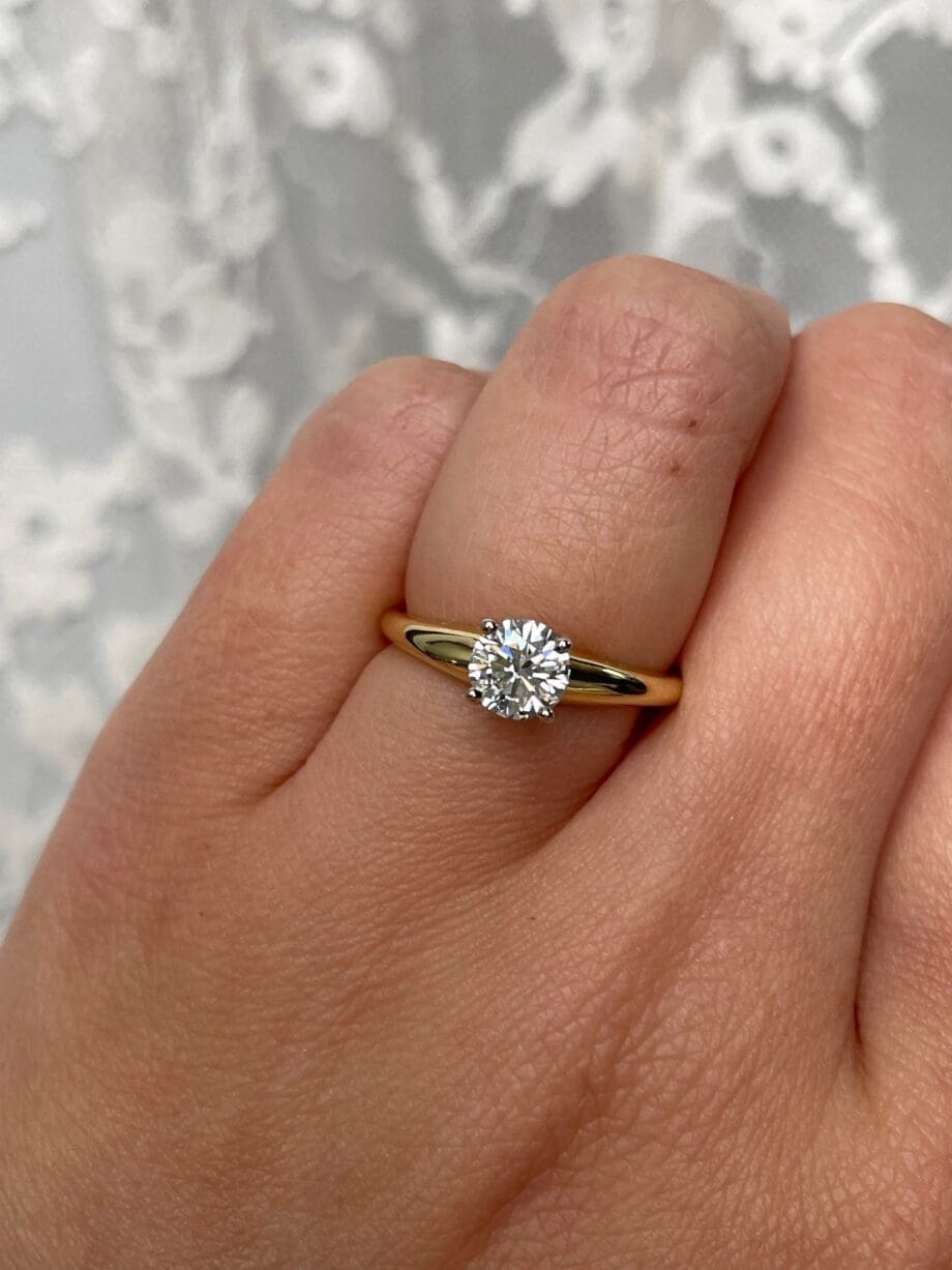 The Simplicity Engagement Ring