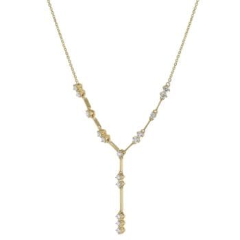 Adjustable Diamond Lariat Necklace
