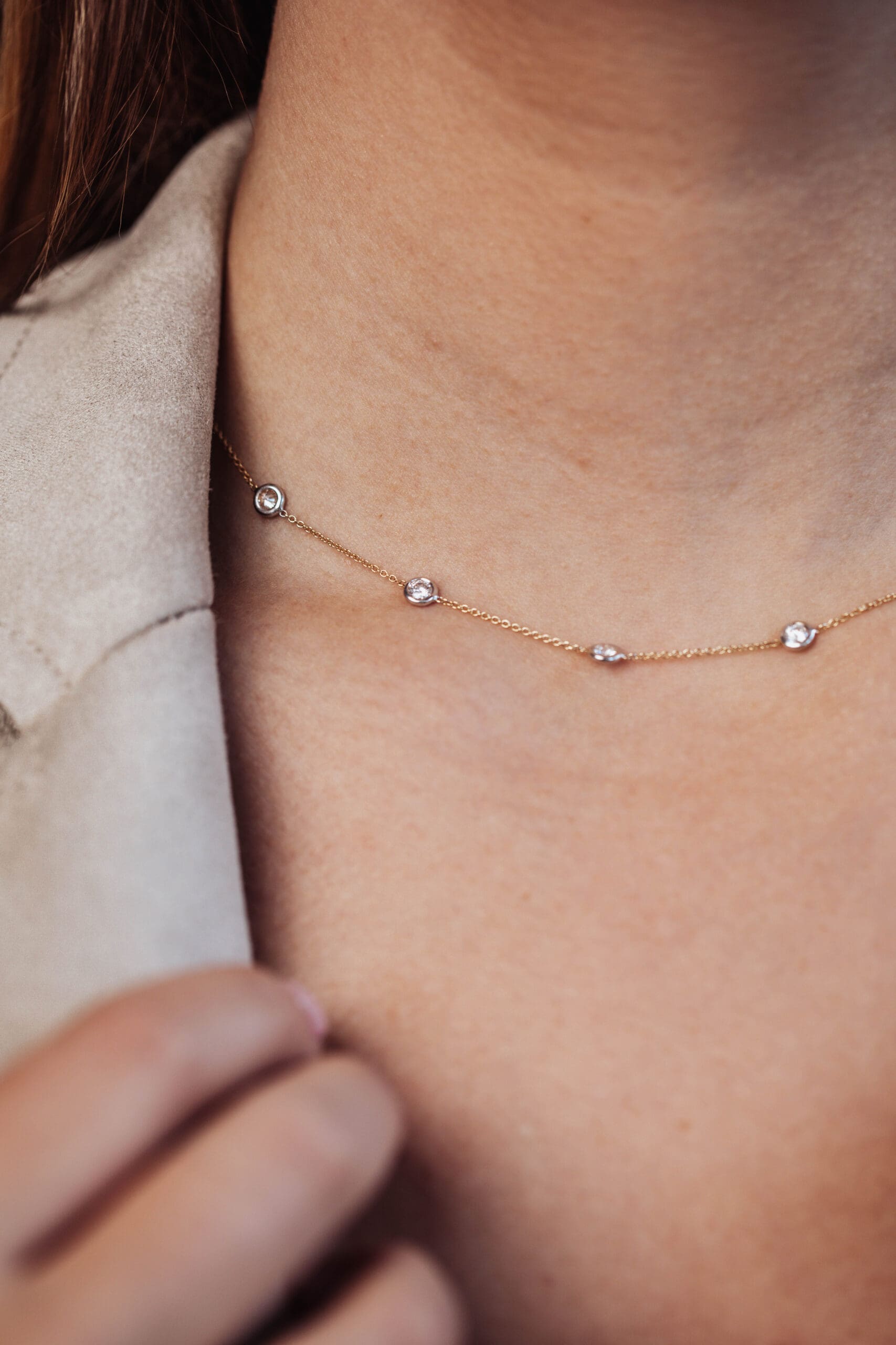 Diamonds By the Yard Necklace