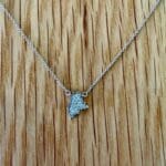 Diamond Maine Pendant Necklace