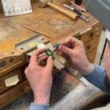 Custom Chrysacolla Pendant