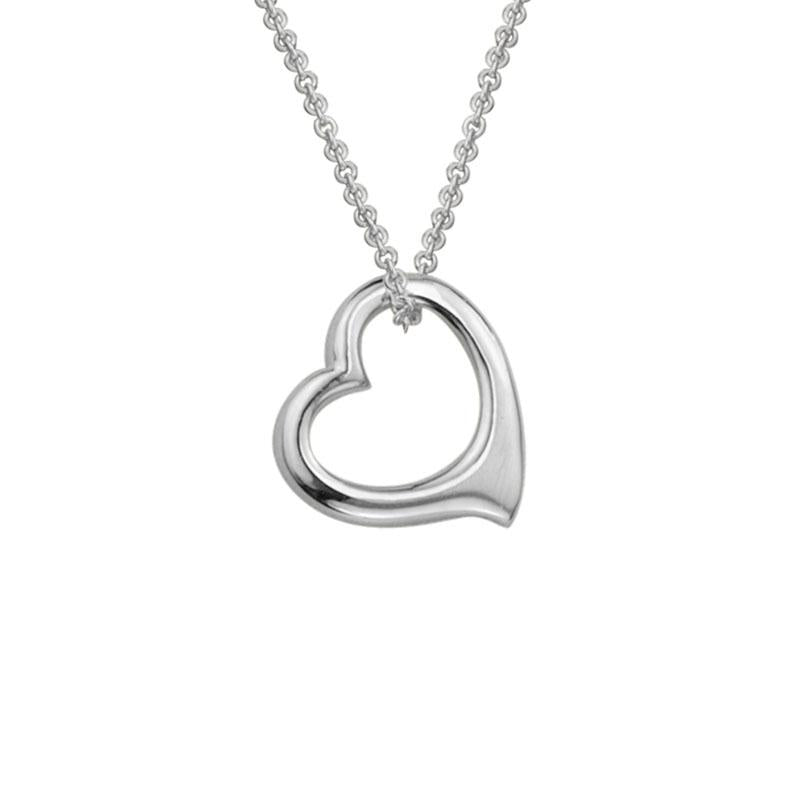 Sterling silver cable chain necklace laid flat showing polished links and clasp