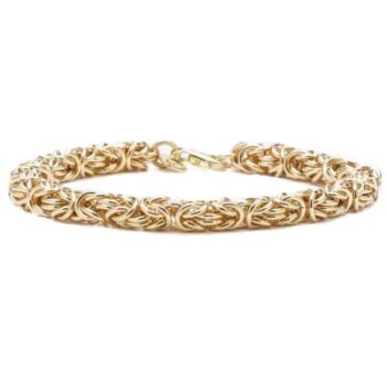 Turkish Rope Bracelet in 14K or 18K Yellow Gold