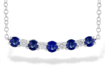 Sapphire Pendant Necklace
